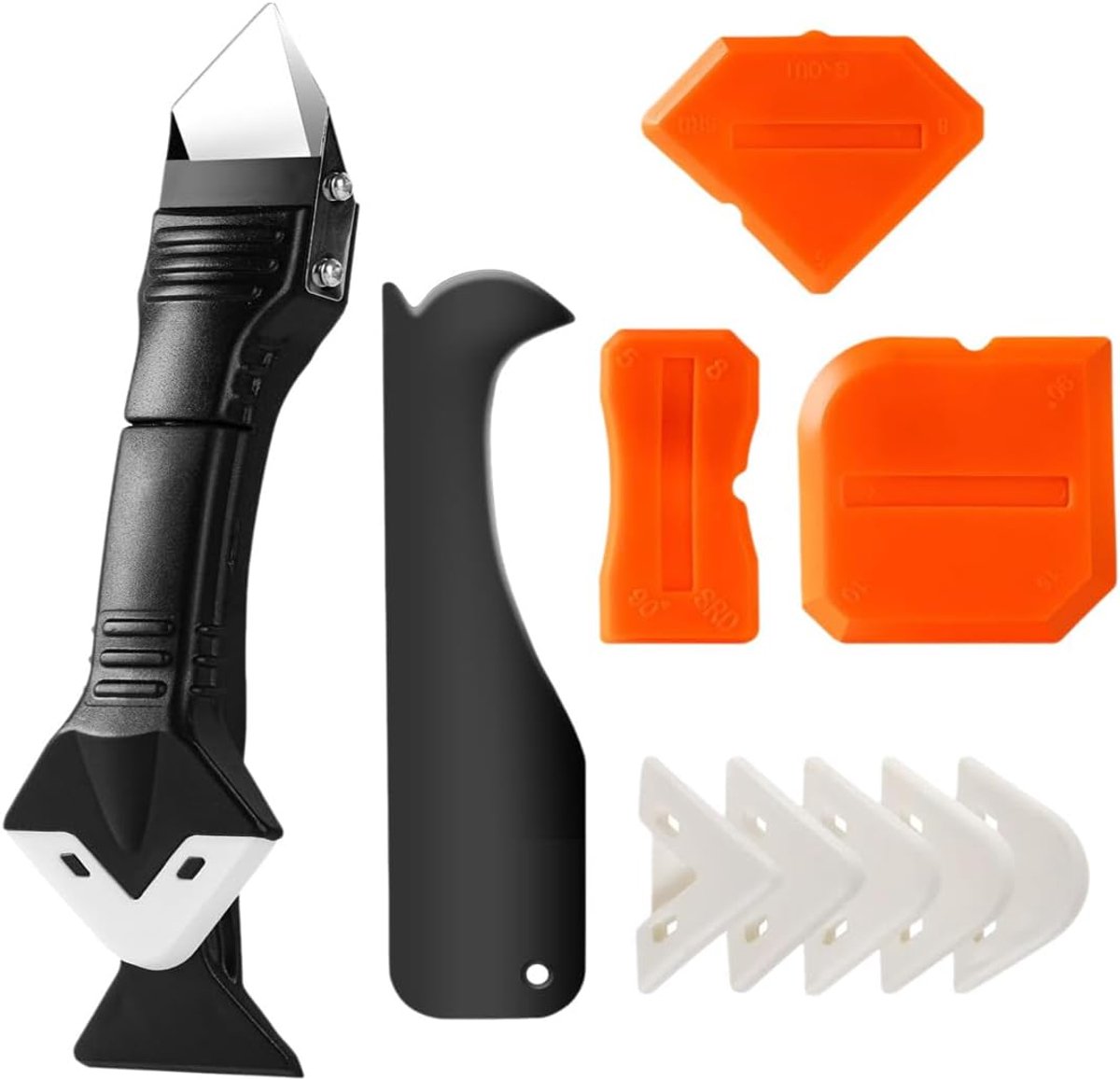 Silicone Applicator Silicone Applicator 5 in 1 Tool Silicone Removal Tool Scraper Silicone Removal Tool for Windows - ShopVlot