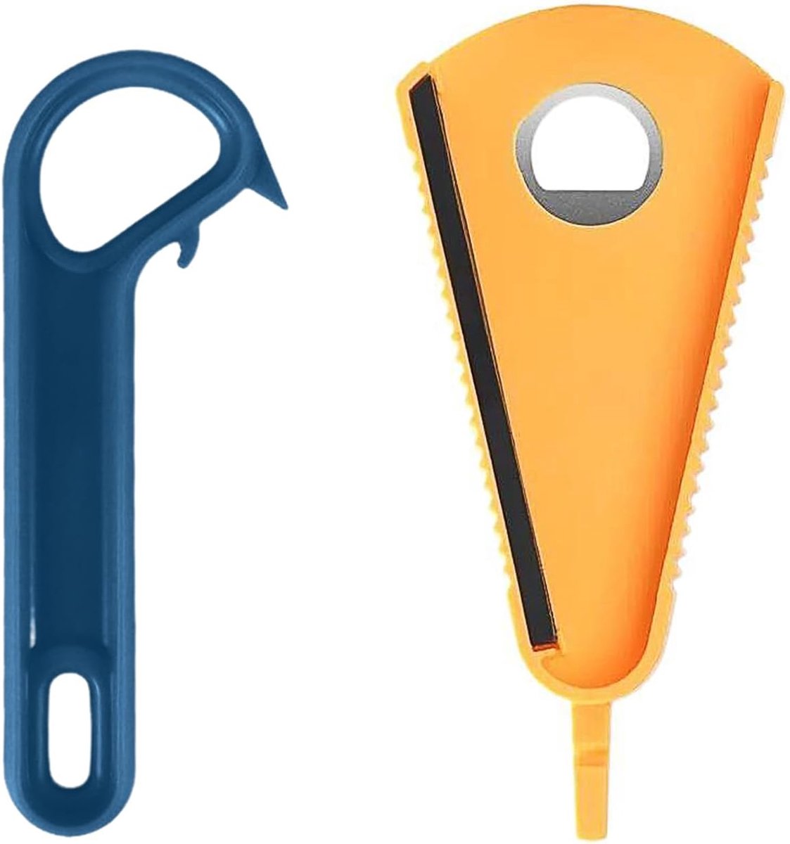 2 Blikopeners Met Treklipje, Moeiteloos Openen, Comfortabel In De Hand, Praktisch Keukengereedschap, Geschikt Voor - ShopVlot