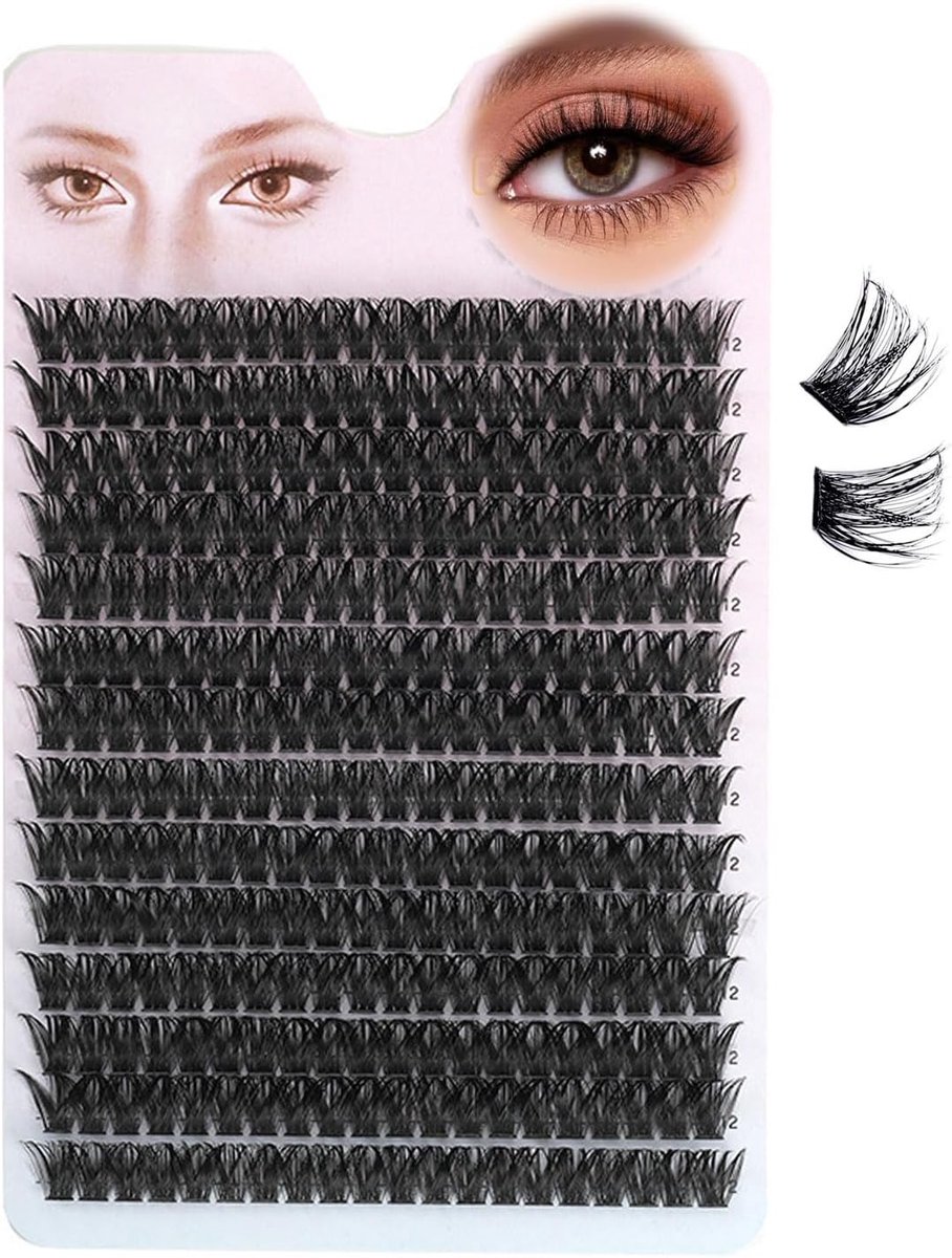Wimperverlengingsset, selbstfhaachernde Volumenwimpern, Easy Fan Lashes, 80D Volume Technik voor Wimpernverl채ngerung - ShopVlot
