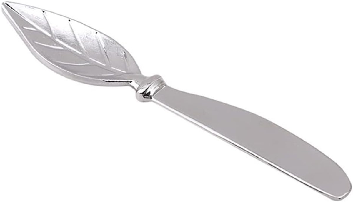 Boterhammes Bladhandvat - Aluminium - Multifunctioneel - Ideaal voor het smeren van kaas - ShopVlot