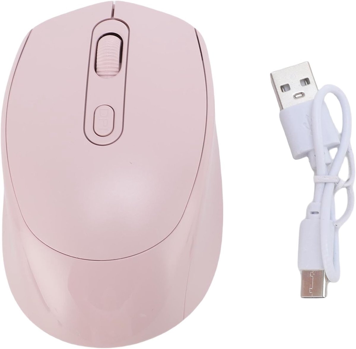 Draadloze Muismat USB 2.4G - Oplaadbaar - Stil ontwerp - Ideaal voor kantoor en bibliotheek - ShopVlot