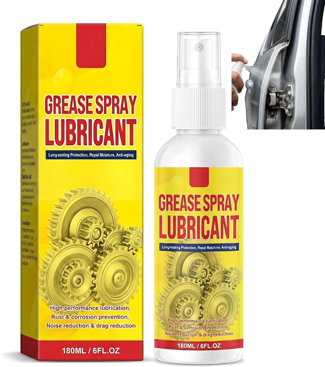 Roestverwijderaar Spray 180 ml - Anti-Roest Spray - Snelle werking - Voor metaal en fiets ketting - ShopVlot