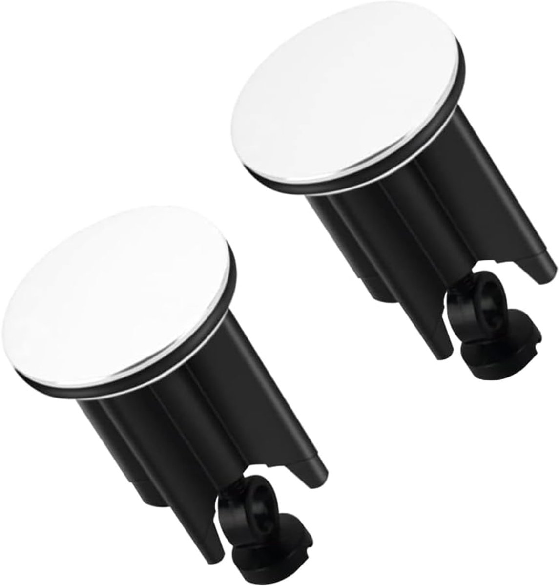 Afvoerstop 40 mm - universeel - set van 2 - eenvoudig te installeren - ShopVlot