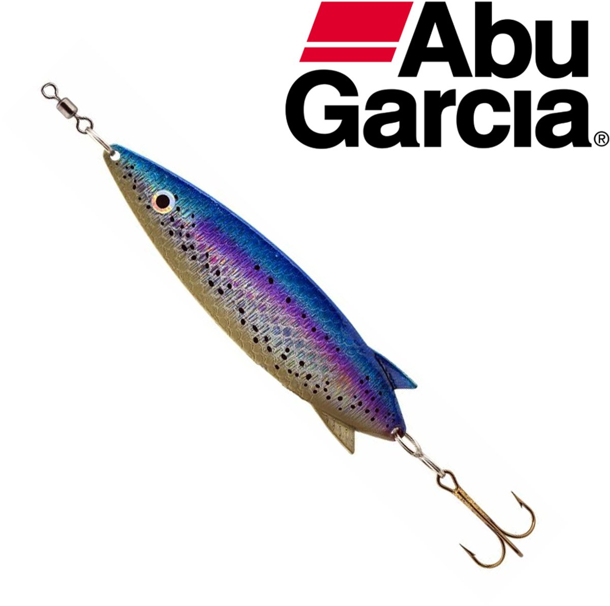 Abu Garcia Toby Salmo - Spinner - Lepel - Kunstaas - Silver/Blue Glitter - 30 gram