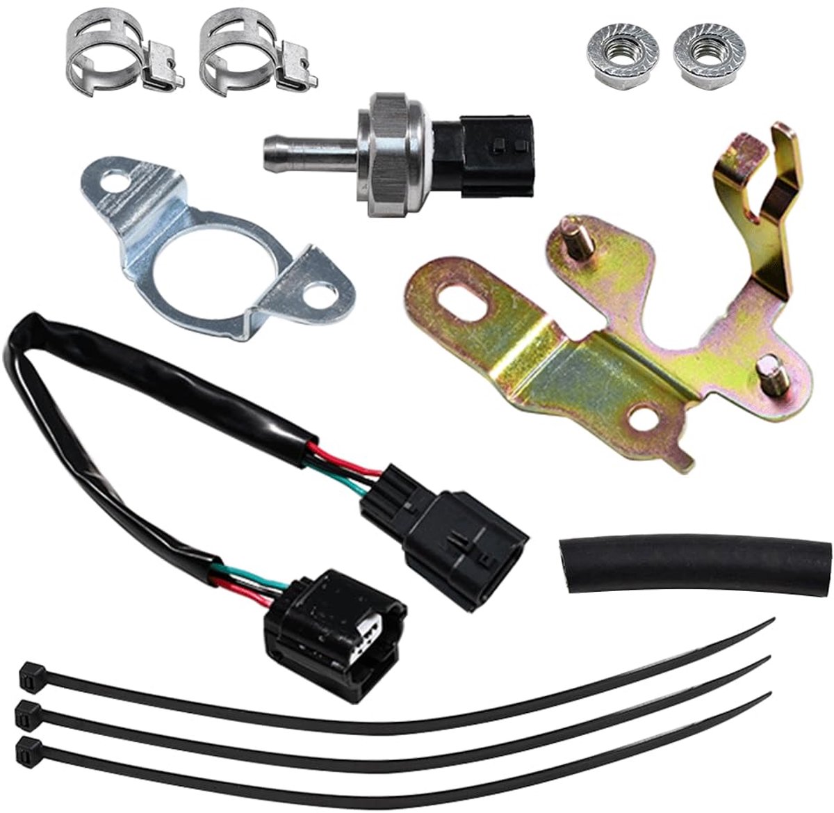 Exhaust Pressure Sensor Exhaust Pressure Sensor Pressure Sensor Compatible With Mazda 3 6 CX-5 KE KF 2.2D SHY618W00 - ShopVlot