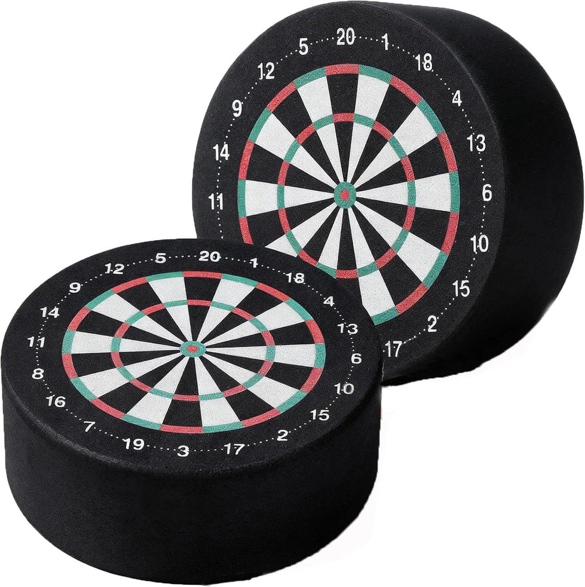 2pcs 10cm Mini Dart Dock Set Universal Holder for Soft & Steel Tip Darts, Space Saving Dart Stand with Mini Target - ShopVlot