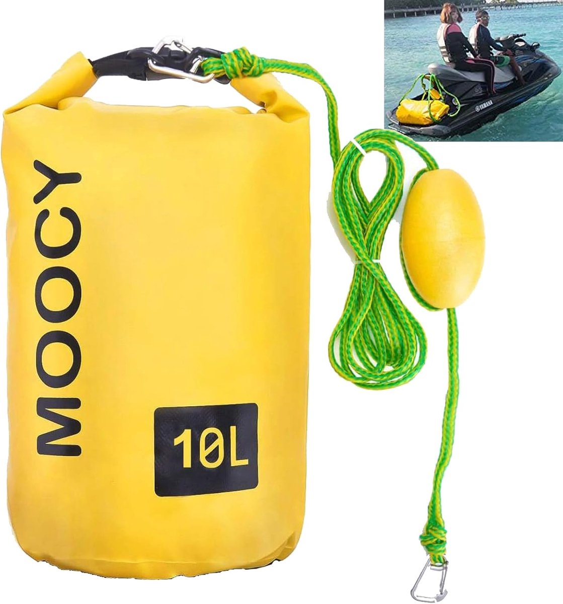 2-in-1 Sand Anchor Jet Ski Anchor for Small Boats, Powerful Water Crafts, Canoes and Kayaks, Waterproof Dry Bag for - ShopVlot