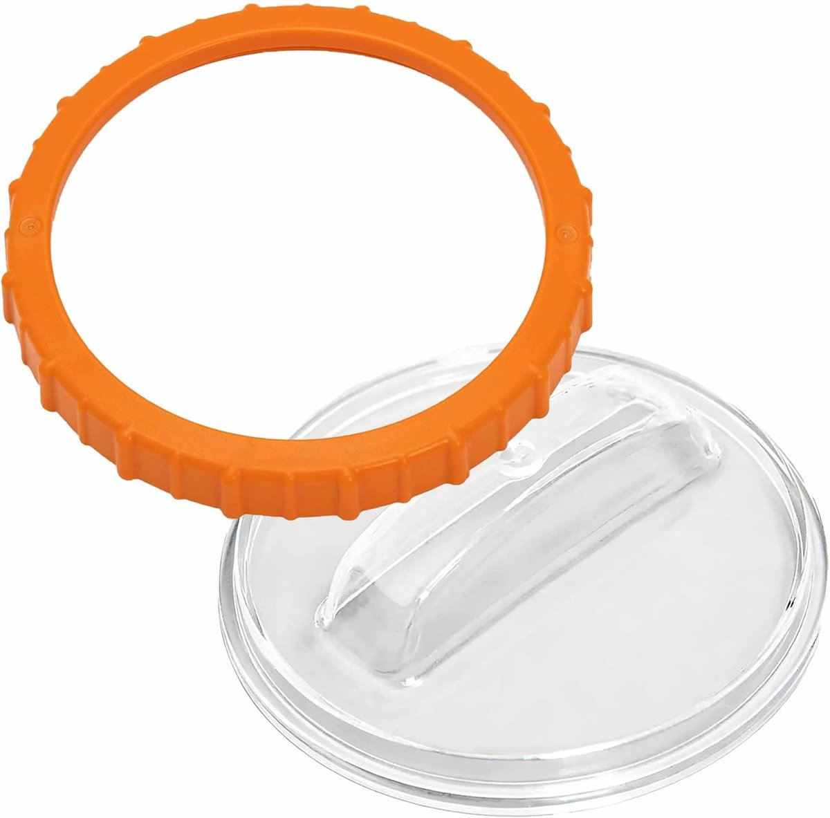 Zwembadpomp, zandfilter, reserveonderdelen, moer met oranje moer P07018 + transparante afdekking P07019 - ShopVlot