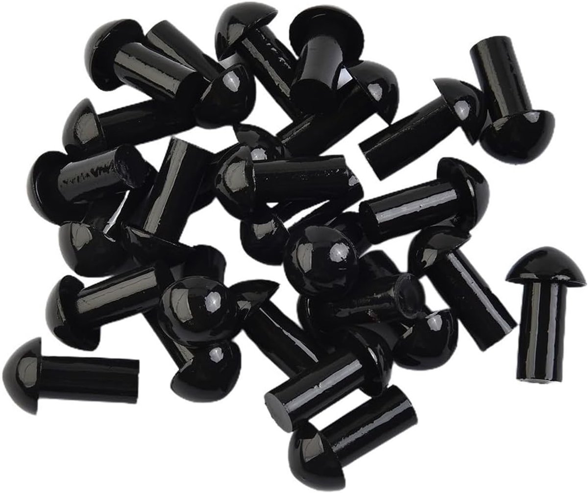Band Reparatie Paddestoelen - Lekke Band Herstel - Snel Banden Plakken - Quick Fix Technologie - 50 Stuks - Zwart