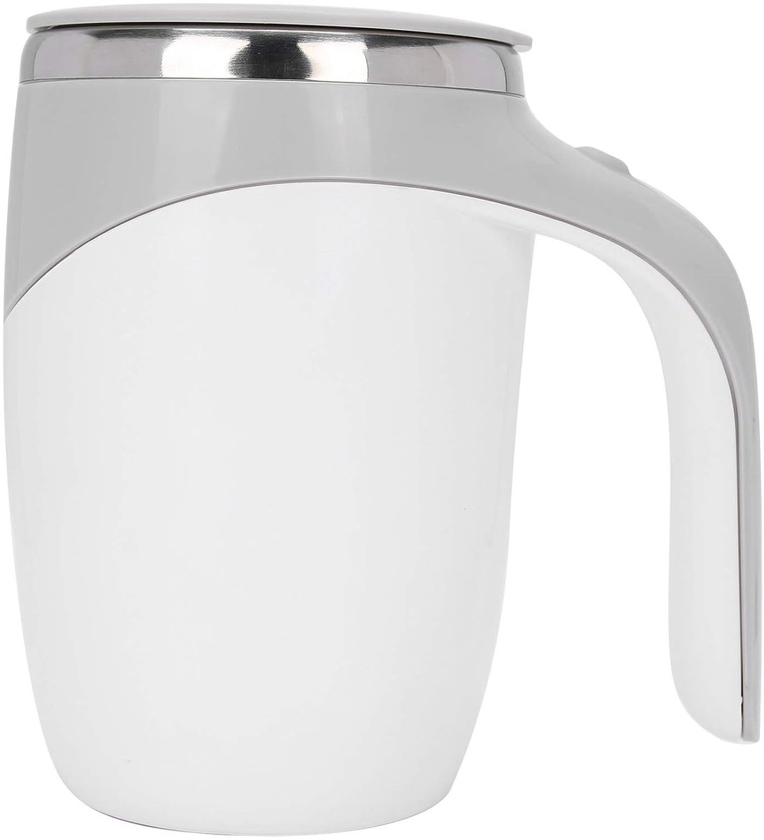 Zelfroerende mok - Automatische beker - Dranken mengen - Eénknopsbediening - 380 ml - Zwart