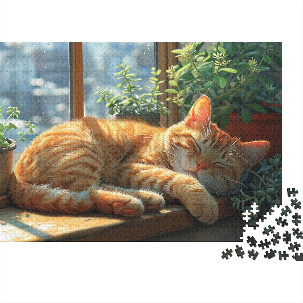 Puzzel 1000 stukjes - Legpuzzel volwassenen - Ontspanning en plezier - Met bonusposter - 75x50cm - Stijl 14