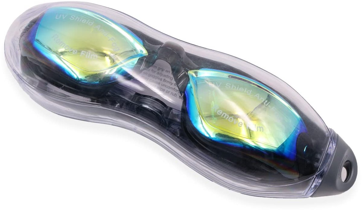 Dailygoods- Zwembril waterdicht - Anti-condens - UV-bescherming - 180 graden groothoek - Siliconen - Krasbestendig - Duikbril