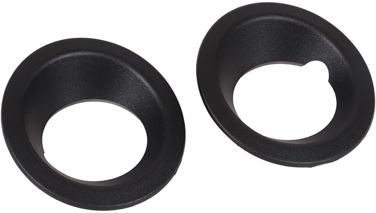 Solidchoice- Mistlamp Ring Vervanging - 2 Stuks - Voorbumper Cover - Zwart - Compatibel met X3 E83 2004-2006 - Hoogwaardige Kwaliteit - Mistlampcover