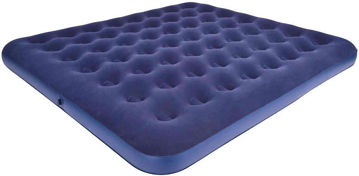 Dailygoods- Luchtmatras King Size - Opblaasbaar Bed - Camping Slaapmat - Gratis Vervangingsservice - PVC Materiaal - Schokbestendig - Opblaasbed