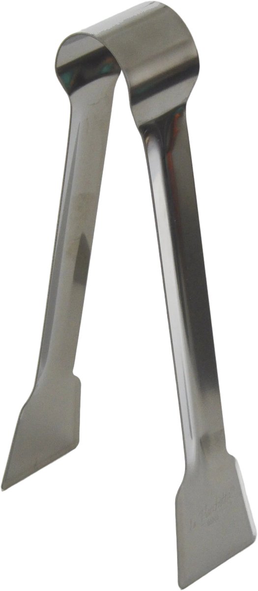 La Planchetta Kooktang – Professionele RVS Tang – Dubbel Geribbeld – Voor Plancha, Grill, BBQ & Keuken.