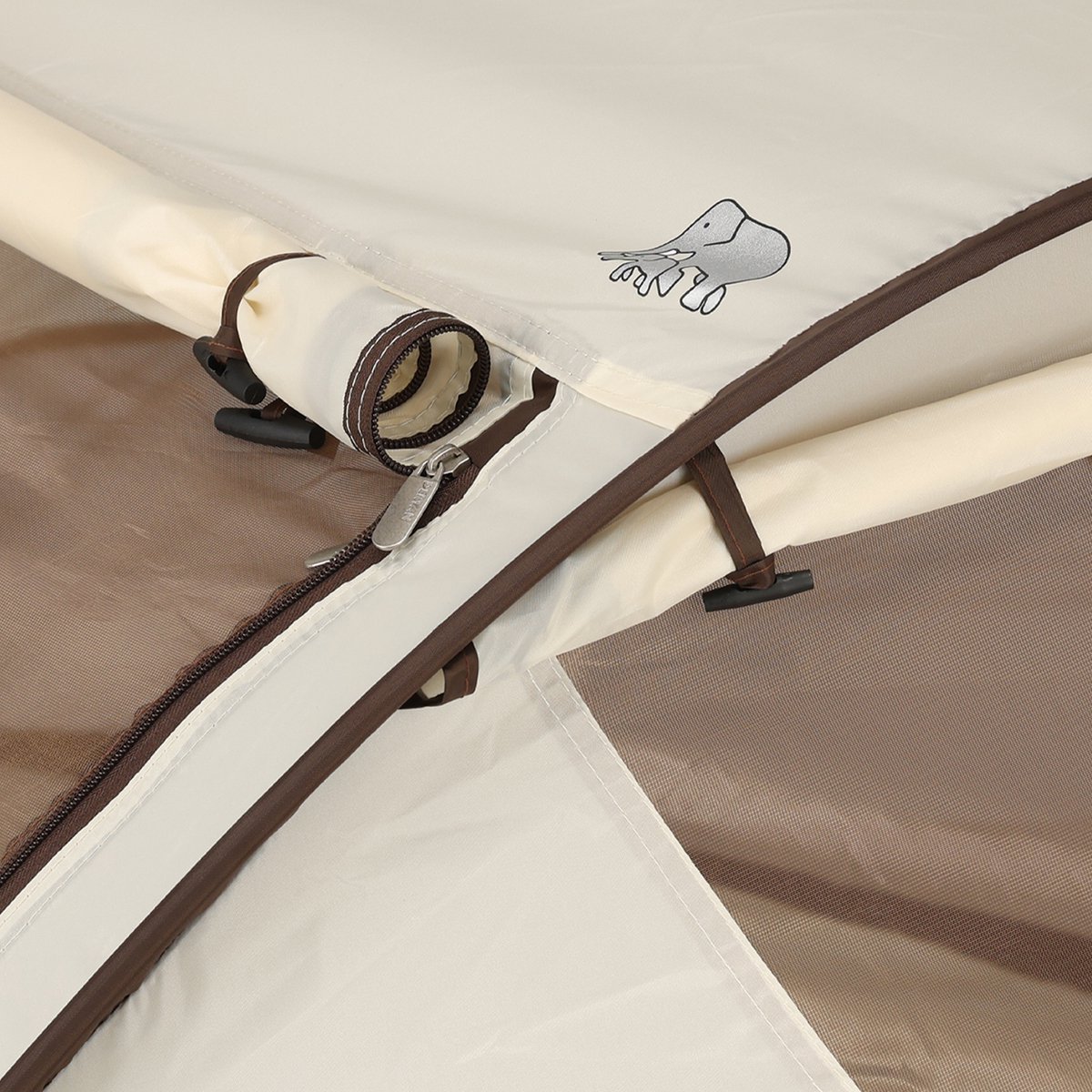 Deryan Peuter Luxe Campingbedje met Matras - Hazel thumbnail 3