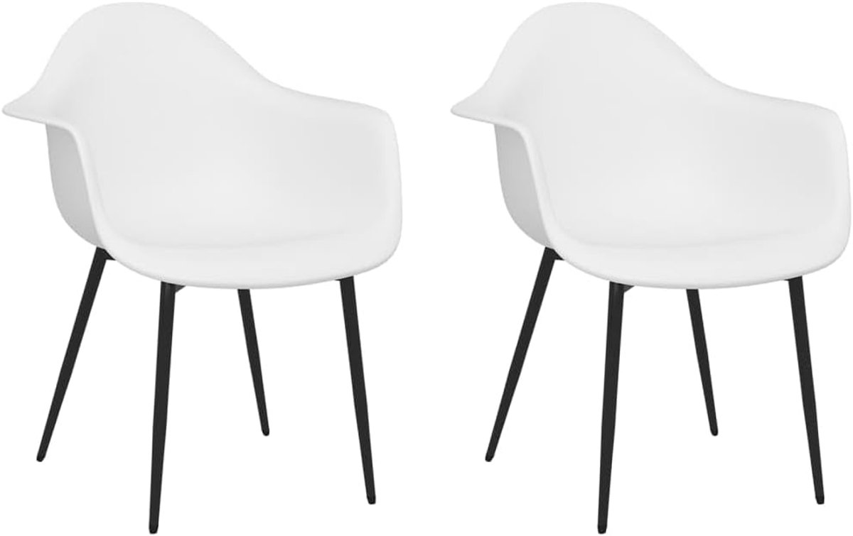 Eetkamerstoelen Set - Keukenstoelen - Comfortabel Zitten - Ergonomisch Ontwerp - 64 x 59 x