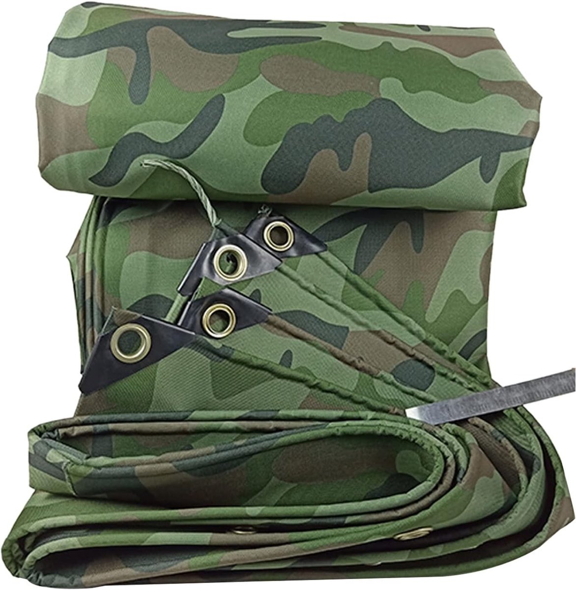 Dekzeil - Camouflagehoes - Buitenbescherming - Verdikt & Waterdicht - 15 x 3 m - Camouflage