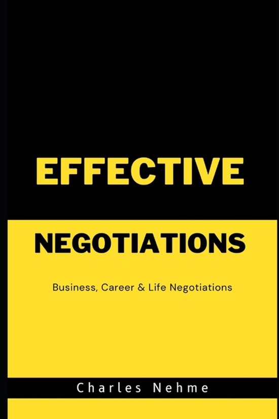 Effective Negotiations - cover
