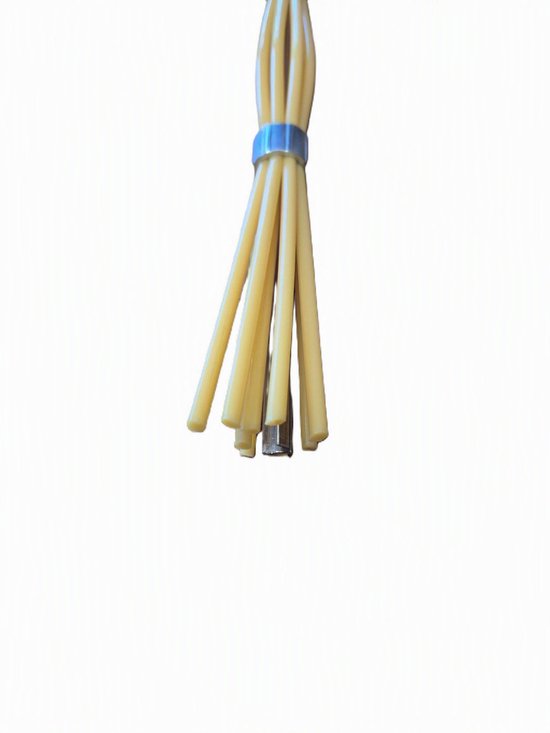 JMC Nylon Borstel met Metalen Strips 310 mm - 9 Stuks - Vervangborstel voor Onkruidborstelmachine van JMC — afbeelding 4