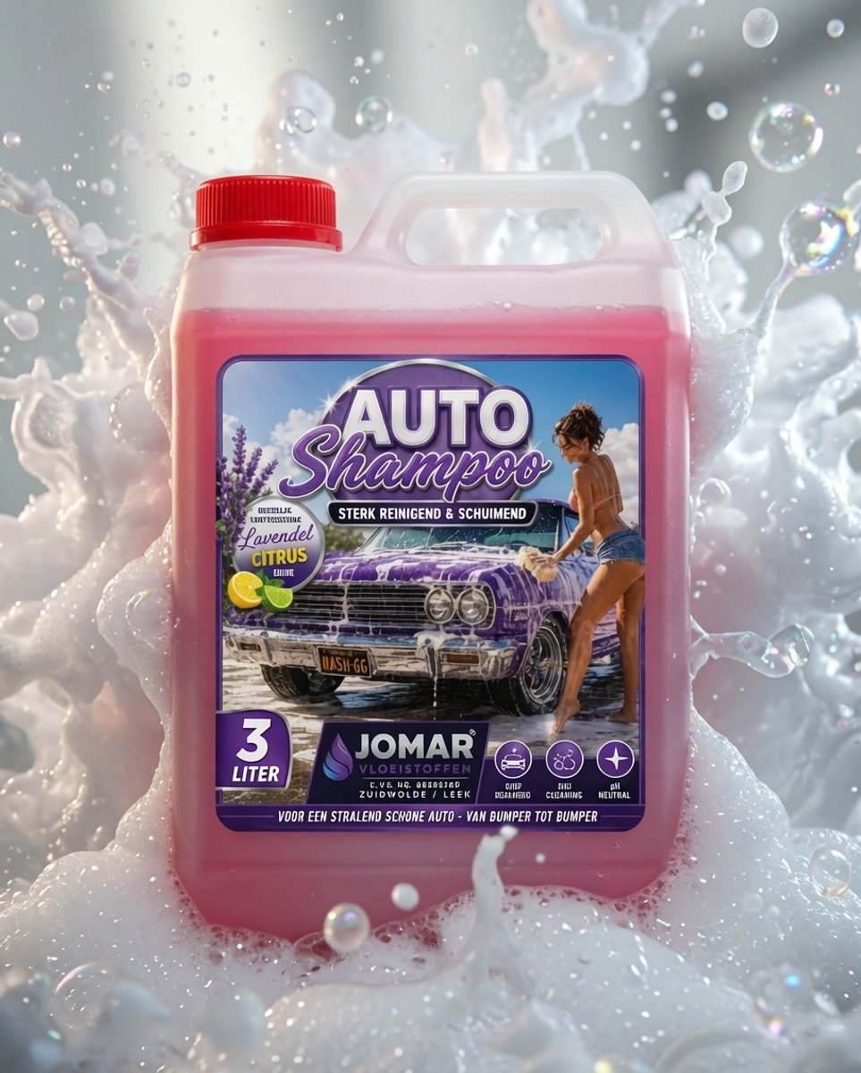 Autoshampoo - 3 liter - auto shampoo - auto zeep