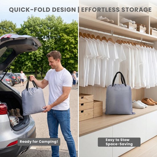 Seth Select Opblaasbaar Luchtbed voor 2 Personen - 45 cm Hoog met Rugleuning en Ingebouwd Kussen - Comfortabel Camping- en Logeerbed — afbeelding 4