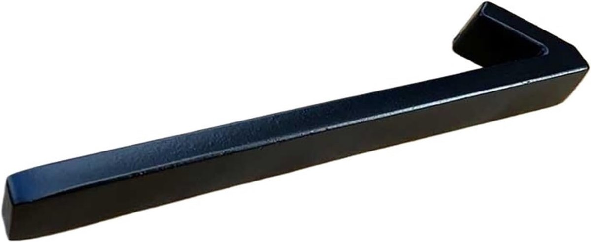 Huisnummer Metaal - Zwevend Cijfer - Gevel Markeren - Zelfklevend - 125 mm Hoog - Zwart