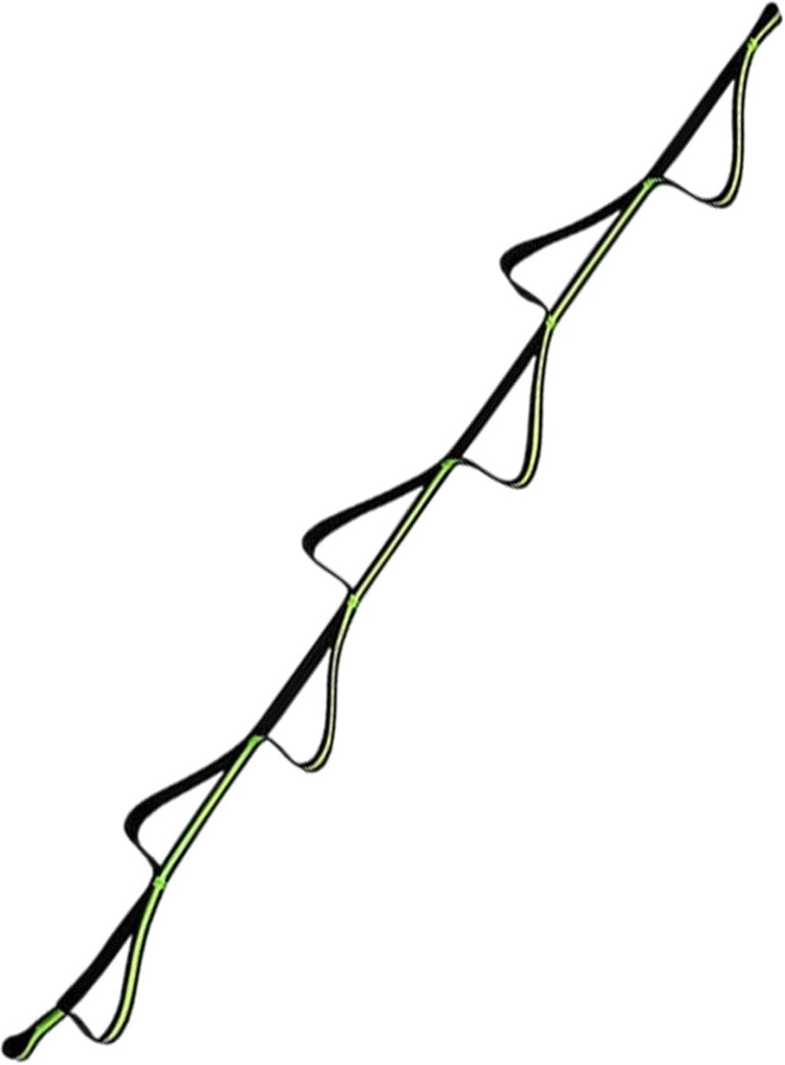 Bootladder - Touwladder - Watersport Toegang - Hoge Weerstand - 1 meter - Zwart