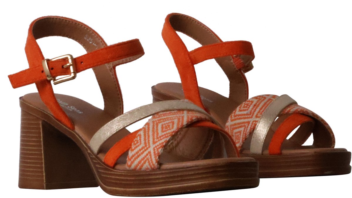 Sandalen met hak