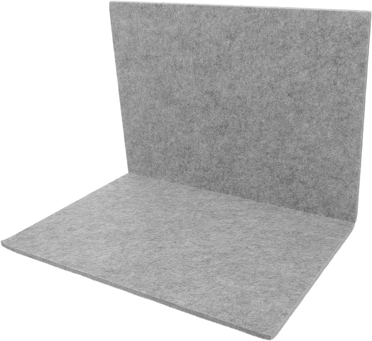 Puzzelmat - Puzzelbord Onderlegger - Stil Puzzelen - Antislip Vilt - 60x40cm - Lichtgrijs