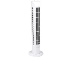 SNJY® Ventilator Toren - Torenventilator - Kolomventilator - Ventilator Staand - 78cm Hoog - 3 Snelheden - 3 Oscillatiemodi - 45W - Wit