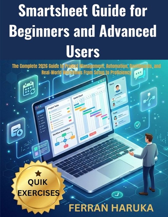 Smartsheet Guide for Beginners and Advanced Users - cover