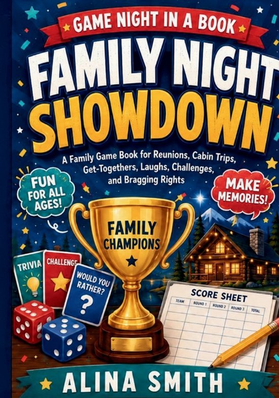 Game Night in a Book- Family Night Showdown - cover