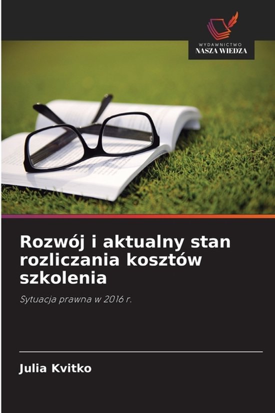 Rozwój i aktualny stan rozliczania kosztów szkolenia - cover