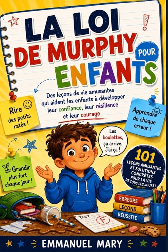 La Loi de Murphy Pour Enfants - cover