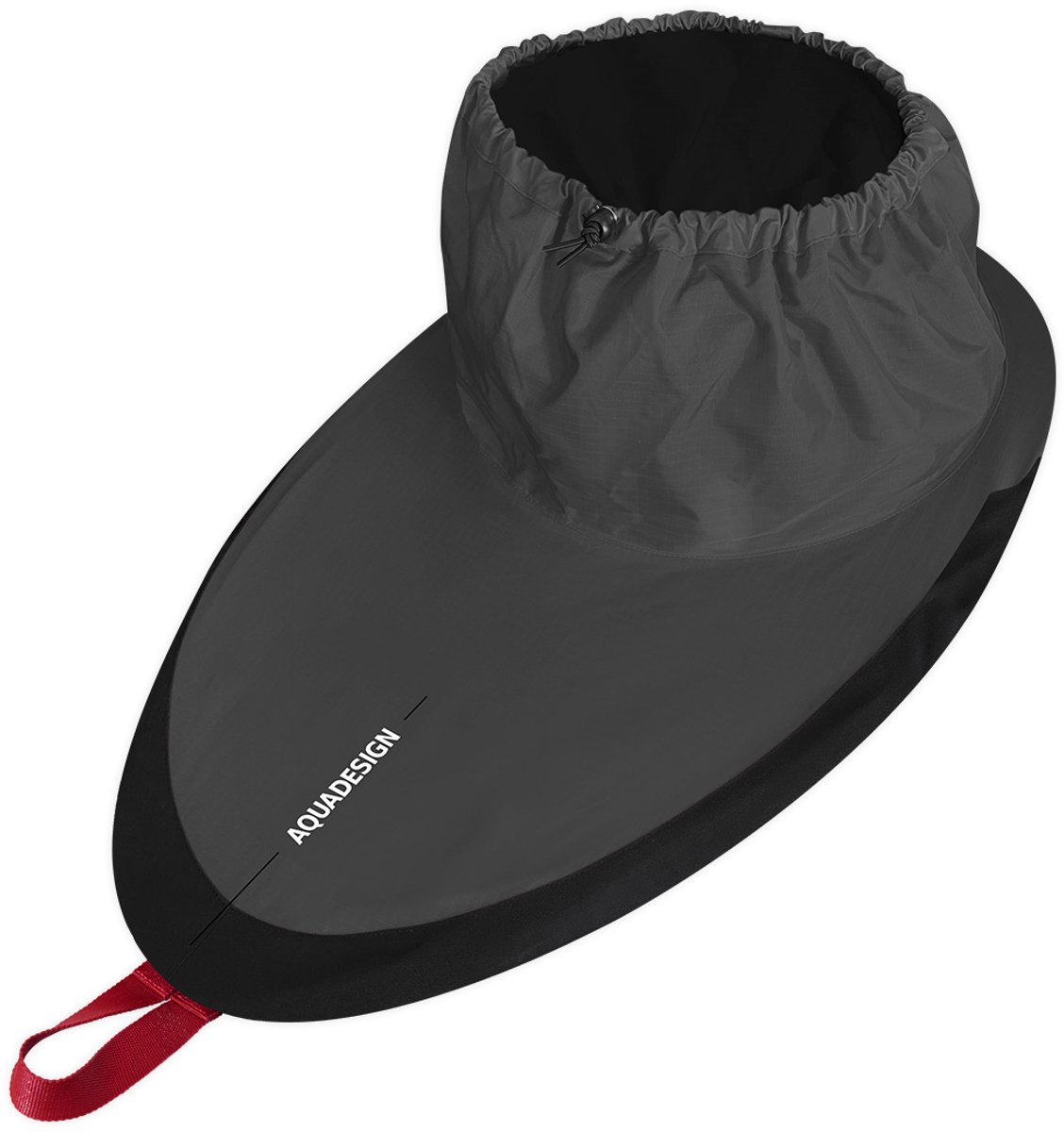 Java Verstelbaar Kajakspatzeil - Nylon Ripstop 420D - Spatzeil Voor Trek Kajak - Waterdichte Naden - Elastische Taille Tot 127 cm - Voor Kalm Water