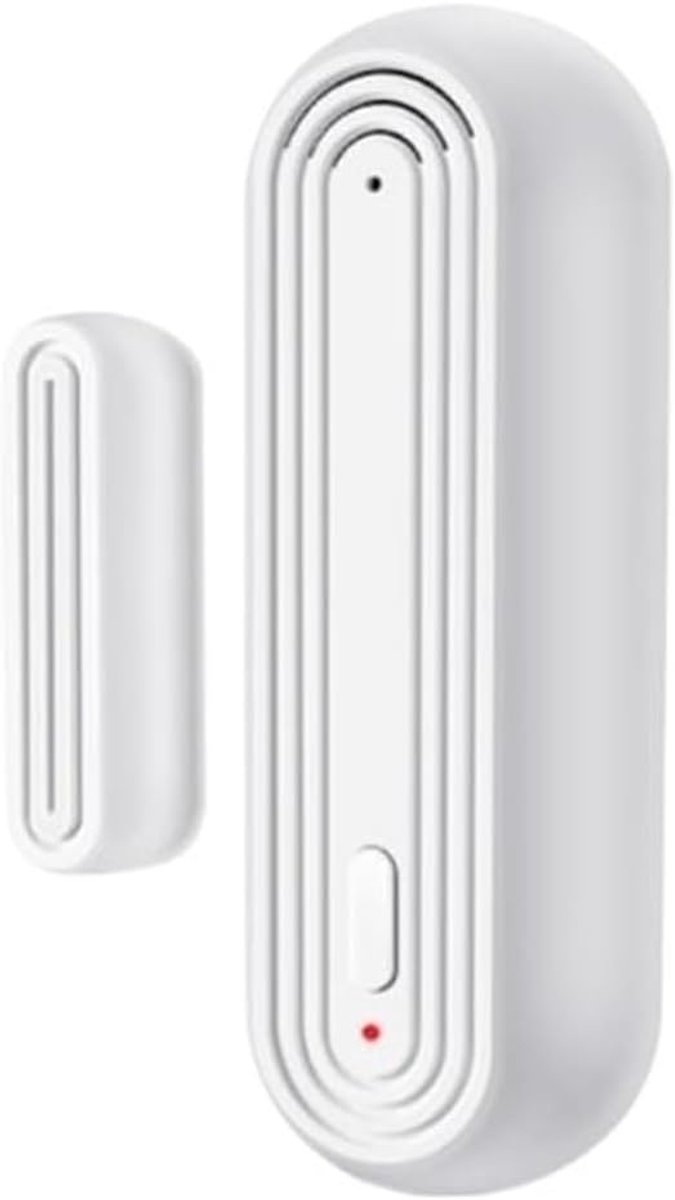 Slimme Deur Sensor - Alarm Detector - Huis Beveiligen - 90DB Geluidssirene - 25 x 15 cm - Wit