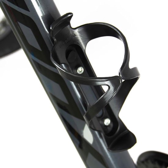 Fleshouder - Universele Plastic Bidonhouder voor Fiets - Lichtgewicht Accessoire met RVS Schroeven en Montagegereedschap - Geschikt voor Mountainbike en Racefiets - Zwarte Kleur - 1 Stuk — afbeelding 5