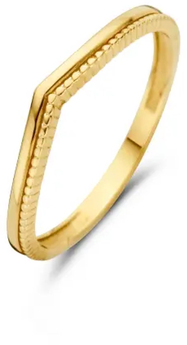 Jackie Windsor Ring - 2mm JKR23.370 14 Karaat Goud 52