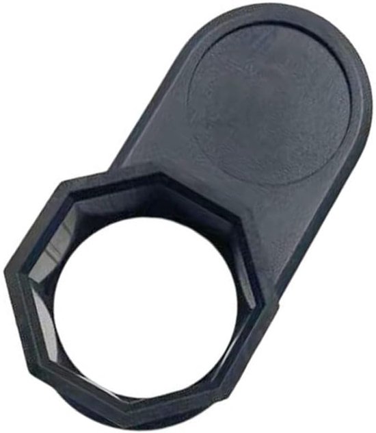 Biljart Krijt Houder - Keu Krijt Etui - Spel Stabiliteit - Magnetische Clip - Compact Formaat - Zwart — afbeelding 4