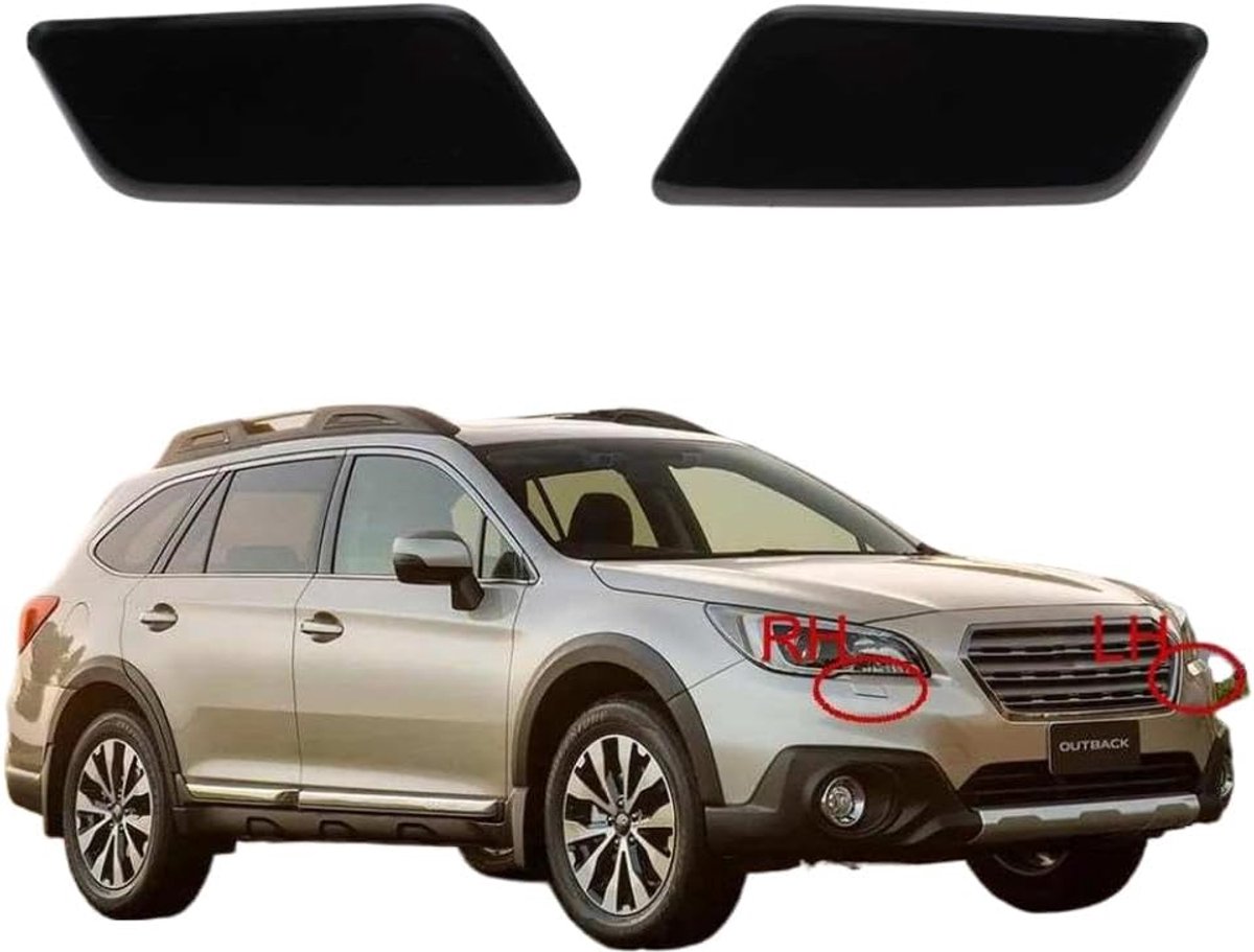 Koplamp Sproeierkap - Watersproeier Deksel - Auto Onderhoud - Nauwkeurige Pasvorm - 30 cm Lengte - Grijs