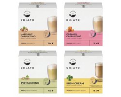 Koffiecapsules compatibel met NESCAFÉ® Dolce Gusto® CHiATO Irish Cream, 16 st.