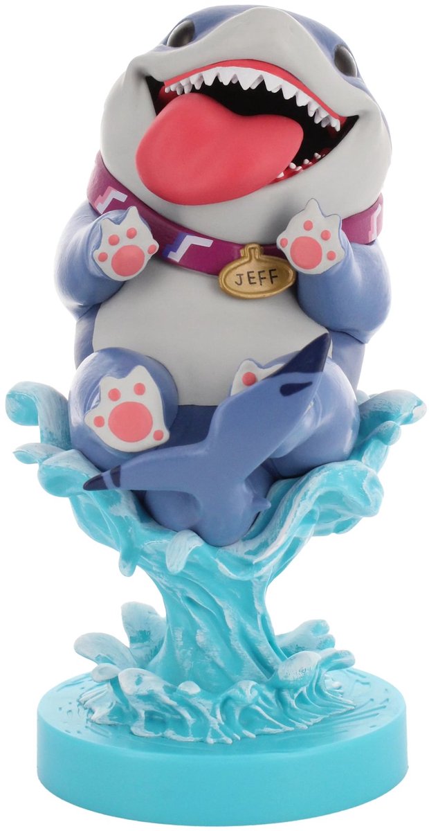 Marvel - Jeff the Land Shark - figurine standaard voor telefoon | controller | oplaadcase (Cable Guys Original)