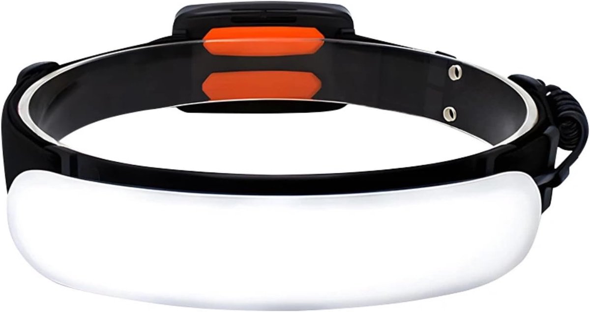 VHV Hoofdlamp - LED Hoofdlamp - Hoofdlamp LED oplaadbaar - 31 LED - 5000mAh - IPX6 - Reedstraler 230° met - LED koplamp - Zwart