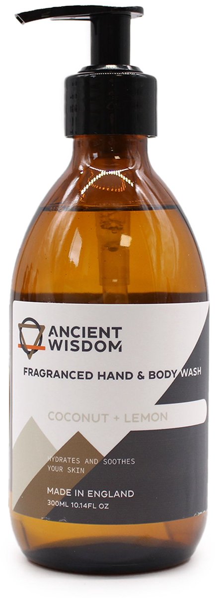 Coconut & lemon Hand & Body Wash 300ml