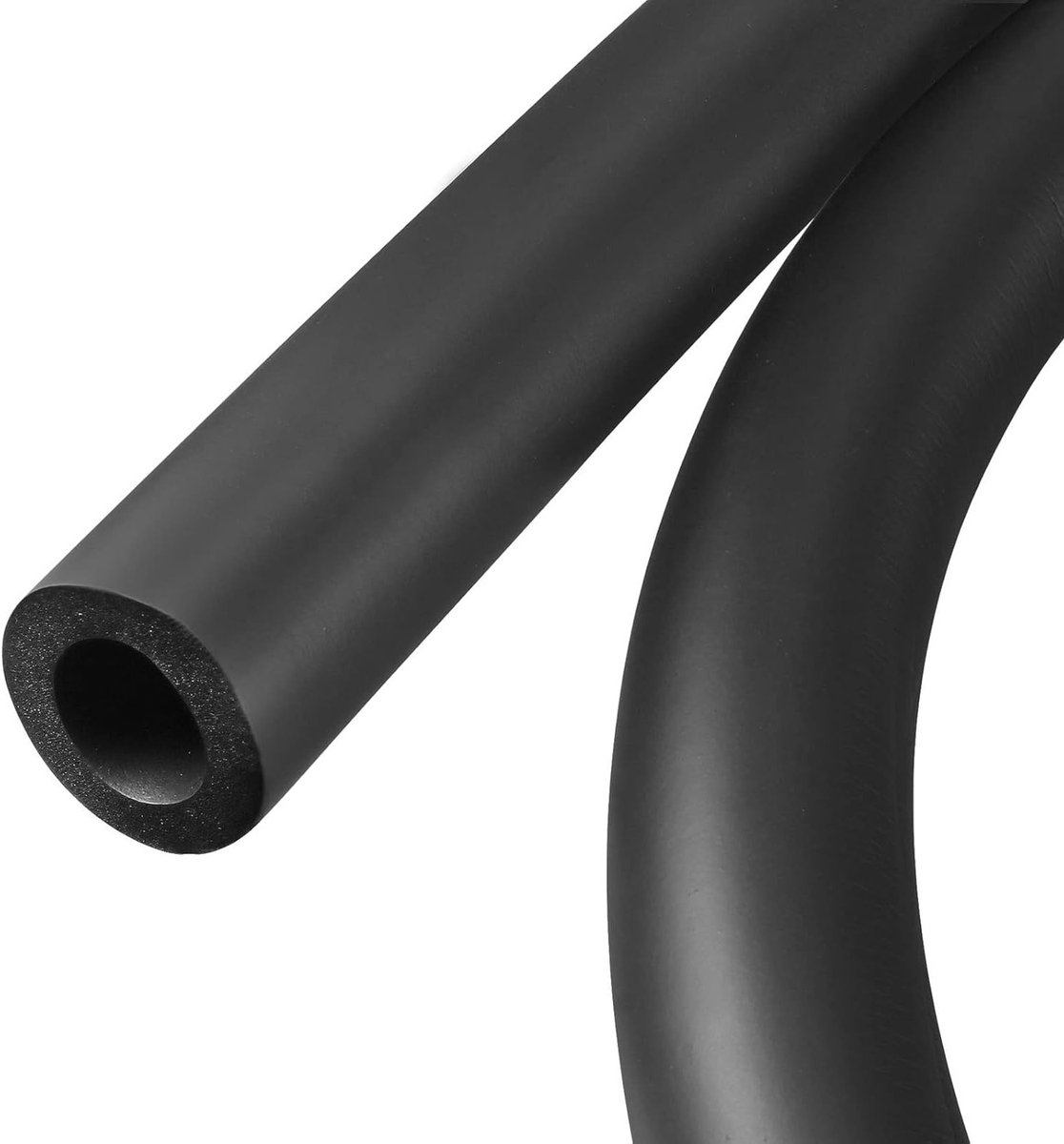 Foam Hoses Rubber Isolatiebuis Bescherming voor Handvatten | Geschikt voor Fitnessapparatuur en Koperkabels (Zwart 20mm ID 30mm AD 2m)