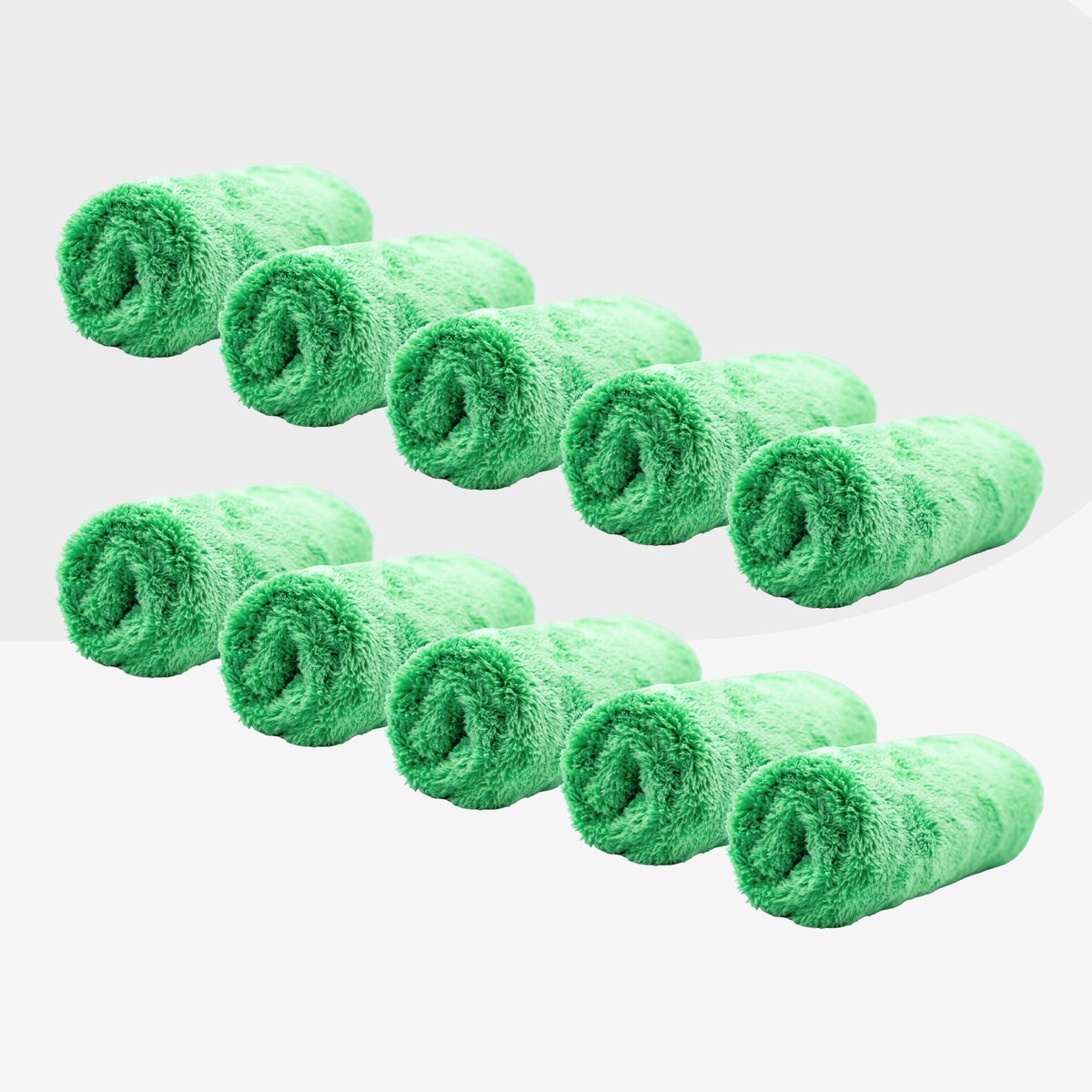 Detailrs Buff towel 10 pack - Extra zachte Microvezeldoek - Auto wassen - Car Detailing