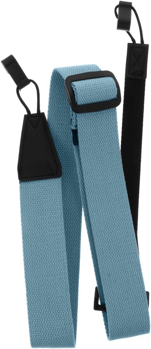 Verstelbare ukelele draagriem zonder boren, antislip nylon schouderriem voor sopraan, concert en tenor, ideaal voor kinderen en volwassenen