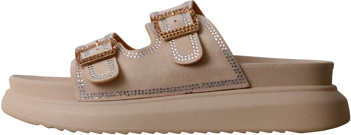 Joalice platte instapsandalen