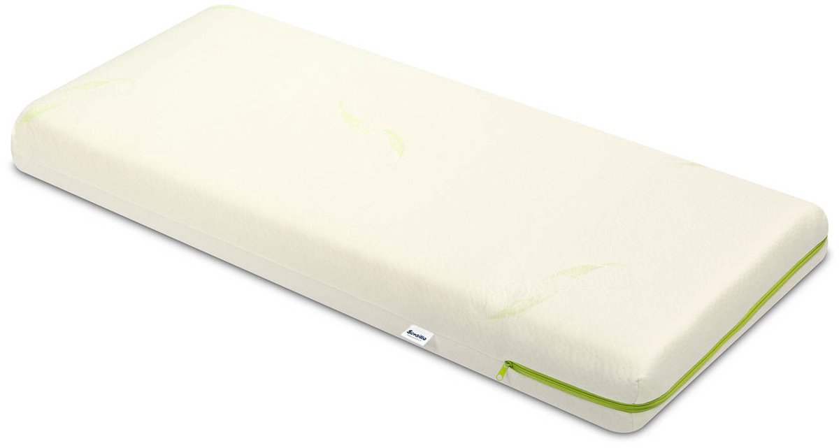 SENSILLO Latex-Kokosnoot babymatras 90x40x9 cm - Wiegenmatras